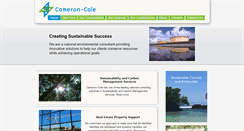 Desktop Screenshot of cameron-cole.com